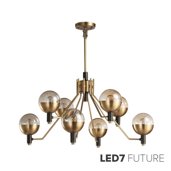 Loft Industry Modern - RetroFuture Chandelier